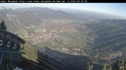 Archiviertes Webcam Bild: Laber Bergbahn: Blick nach Oberammergau am 08.04.2026 um 08:04 Uhr
