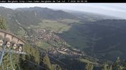 Archived webcam image showing Laber mountain lift on 7 Jul 2026 at 07:31