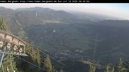 Archiviertes Webcam Bild: Laber Bergbahn: Blick nach Oberammergau am 12.07.2026 um 06:44 Uhr