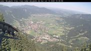 Archiviertes Webcam Bild: Laber Bergbahn: Blick nach Oberammergau am 12.07.2026 um 10:44 Uhr