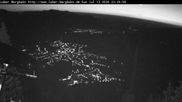 Archiviertes Webcam Bild: Laber Bergbahn: Blick nach Oberammergau am 12.07.2026 um 22:56 Uhr