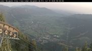 Archiviertes Webcam Bild: Laber Bergbahn: Blick nach Oberammergau am 31.07.2026 um 06:11 Uhr