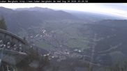 Archiviertes Webcam Bild: Laber Bergbahn: Blick nach Oberammergau am 26.08.2026 um 20:56 Uhr