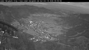 Archived webcam image showing Laber mountain lift on 10 Oct 2026 at 07:50
