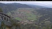 Archived webcam image showing Laber mountain lift on 10 Oct 2026 at 08:50