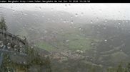 Archiviertes Webcam Bild: Laber Bergbahn: Blick nach Oberammergau am 10.10.2026 um 10:38 Uhr