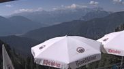 Archiviertes Webcam Bild: Bergstation Laber Bergbahn: Aussichtsplattform am 12.07.2026 um 10:20 Uhr