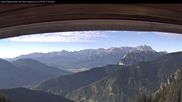 Archived webcam image showing Mountain station Laber Bergbahn on 15 Sep 2026 at 08:56