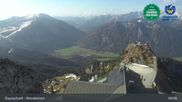Archived webcam image showing Wendelstein - View from Peak on 17 Apr 2026 at 09:46
