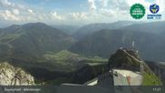 Archiviertes Webcam Bild: Gipfelblick vom Wendelstein am 18.06.2026 um 17:43 Uhr