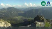 Archiviertes Webcam Bild: Gipfelblick vom Wendelstein am 18.06.2026 um 19:43 Uhr