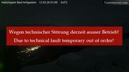 Archived webcam image showing Haitzingalm at Bad Hofgastein Ski Resort on 12 Mar 2026 at 02:51