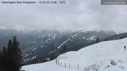 Archived webcam image showing Haitzingalm at Bad Hofgastein Ski Resort on 12 Mar 2026 at 12:51
