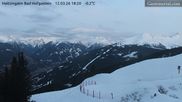 Archived webcam image showing Haitzingalm at Bad Hofgastein Ski Resort on 12 Mar 2026 at 18:51