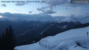 Archived webcam image showing Haitzingalm at Bad Hofgastein Ski Resort on 8 Apr 2026 at 06:02
