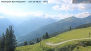 Archived webcam image showing Haitzingalm at Bad Hofgastein Ski Resort on 12 Jul 2026 at 08:43