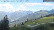 Archived webcam image showing Haitzingalm at Bad Hofgastein Ski Resort on 12 Jul 2026 at 18:43