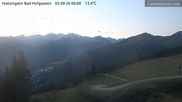 Archived webcam image showing Haitzingalm at Bad Hofgastein Ski Resort on 5 Sep 2026 at 06:27