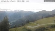 Archived webcam image showing Haitzingalm at Bad Hofgastein Ski Resort on 5 Sep 2026 at 08:27
