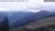Archived webcam image showing Haitzingalm at Bad Hofgastein Ski Resort on 5 Sep 2026 at 20:27