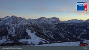 Archiviertes Webcam Bild: Kronplatz - Ausblick Skigebiet am 27 Feb 2026 um 01:01 Uhr