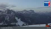 Archiviertes Webcam Bild: Kronplatz - Ausblick Skigebiet am 12.04.2026 um 07:55 Uhr