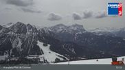 Archiviertes Webcam Bild: Kronplatz - Ausblick Skigebiet am 12.04.2026 um 13:55 Uhr