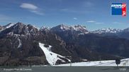 Archiviertes Webcam Bild: Kronplatz - Ausblick Skigebiet am 23.04.2026 um 17:01 Uhr