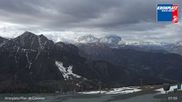 Archived webcam image showing Plan De Corones (2275m) on 7 May 2026 at 08:14