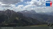Archiviertes Webcam Bild: Kronplatz - Ausblick Skigebiet am 28.05.2026 um 11:20 Uhr