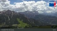 Archived webcam image showing Plan De Corones (2275m) on 18 Jun 2026 at 13:50