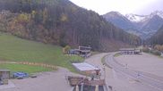 Archived webcam image showing Speikboden: base station on 25 Oct 2026 at 14:16