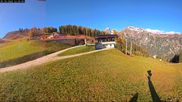 Archiviertes Webcam Bild: Ladurns: Bergstation Kabinenbahn am 29.10.2026 um 12:13 Uhr