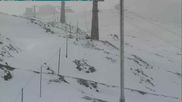 Archived webcam image showing Gondola at Stilfser Joch on 18 Mar 2026 at 08:34