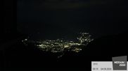 Archived webcam image showing Meran 2000 Top Station on 4 Aug 2026 at 00:27