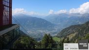 Archived webcam image showing Meran 2000 Top Station on 29 Aug 2026 at 12:17