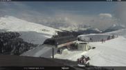 Archived webcam image showing Fassatal - Moena - mountainstation of the gondola 