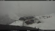 Archived webcam image showing Fassatal - Moena - mountainstation of the gondola 