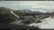 Archived webcam image showing Fassatal - Moena - mountainstation of the gondola 