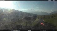 Archived webcam image showing Fassatal - Moena - mountainstation of the gondola 
