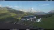 Archived webcam image showing Fassatal - Moena - mountainstation of the gondola 