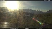 Archived webcam image showing Fassatal - Moena - mountainstation of the gondola 