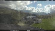 Archived webcam image showing Fassatal - Moena - mountainstation of the gondola 