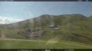 Archiviertes Webcam Bild: Fassatal - Moena - Ankunft des Sessellifts 