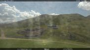 Archiviertes Webcam Bild: Fassatal - Moena - Ankunft des Sessellifts 