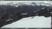 Archived webcam image showing middle station Alpe di Lusia Moena on 29 Mar 2026 at 08:39