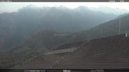 Archived webcam image showing middle station Alpe di Lusia Moena on 10 May 2026 at 08:10