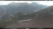 Archived webcam image showing middle station Alpe di Lusia Moena on 10 May 2026 at 12:10