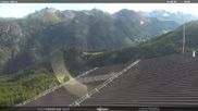 Archived webcam image showing middle station Alpe di Lusia Moena on 4 Jun 2026 at 08:12