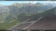 Archived webcam image showing middle station Alpe di Lusia Moena on 14 Aug 2026 at 12:19